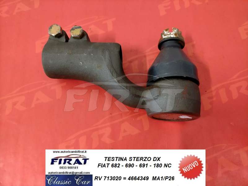 TESTINA STERZO FIAT 682 - 690 - 691 - 180NC DX (713020)